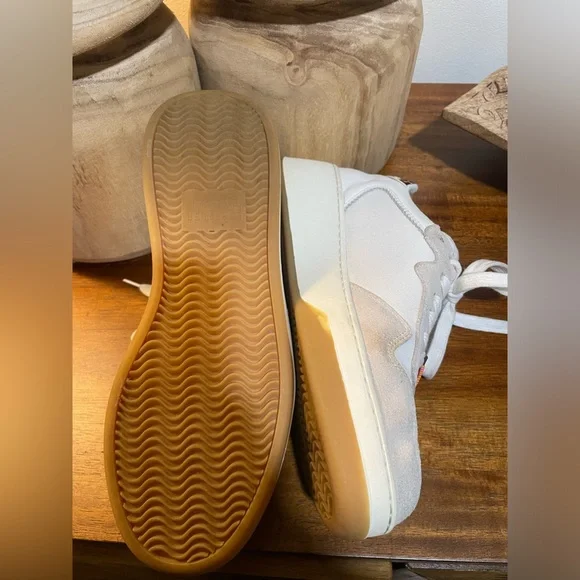 LOEFFLER RANDALL KEIRA LOW TOP SNEAKER INCEMENT/MOCHA LEOPARD EUC size 7 - Picture 11 of 13